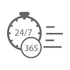 24/7/365 EXPRESS DELIVERY 24/7/365 EXPRESS DELIVERY