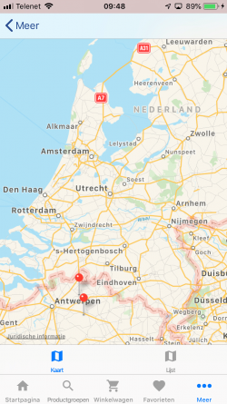 ScanApp - Vestigingszoeker ScanApp - Vestigingszoeker