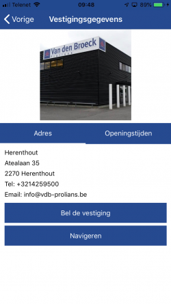 ScanApp - Vestigingszoeker ScanApp - Vestigingszoeker